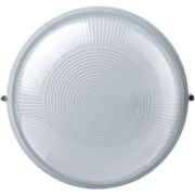 Светильник НПП-100w термостойкий круглый без решетки IP54 белый