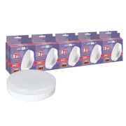 Лампа светодиодная LED 8Вт GX53 640Лм белый 4000К