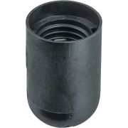 Патрон подвесной Е27 пластик черный