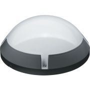 Светильник светодиодный ДБП-13w 4000K 1150Лм круглый пластиковый IP65 черный