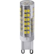 Лампа светодиодная LED 6вт 230в G9 тепло-белый капсульная