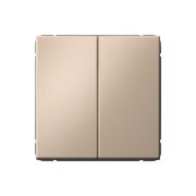 ARTGALLERY 2-клавишный ПЕРЕКЛЮЧАТЕЛЬ, 10АХ, механизм, быстрозажимные клеммы, ПЕСОЧНЫЙ