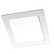 Светильник светодиодный ДВО-12w 6500K 800 Лм  IP40 WH 170мм встраиваемый квадрат