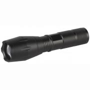 Фонарик карманный на батарейках 3хААА, ударопрочный, регулируемый фокус, ремешок на руку, 5 режимов UB-601 Титан