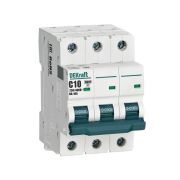 Выключатель автоматический 3P кривая C 10A 10кА ВА-105