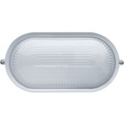 Светильник НПП-60w термостойкий овальный без решетки IP54 белый