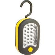 Фонарь светодиодный NPT-W02-3AAA 24+3LED пластик+резина