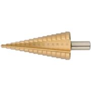 Сверло ступенчатое HSS по металлу, 15 ступеней, 4-32 мм