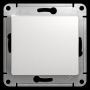 GLOSSA Переключатель перекрестный в рамку белый сх.7