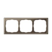 ARTGALLERY рамка 3-постовая, универсальная, мокко
