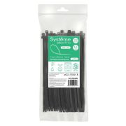 Стяжка кабельная MultiSet 200х4.8 Чёрная (100шт)