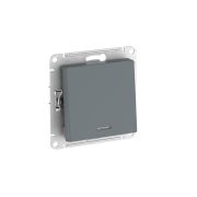 ATLASDESIGN 1-клавишный ПЕРЕКЛЮЧАТЕЛЬ с подсветкой, сх.6а, 10АХ, быстрозажимные клеммы, ГРИФЕЛЬ