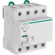 Выключатель дифференциального тока (ВДТ) 63A 4P 30мА Тип-AC 400В Systeme9
