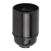 Патрон Е27 подвесной, бакелит, черный (x50) (50/200/14000)