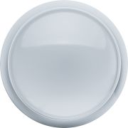 Светильник светодиодный ДБП-18w с датчиком 4000К 2400Лм IP65 круглый пластиковый белый