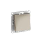 ATLASDESIGN Перекрестный ПЕРЕКЛЮЧАТЕЛЬ, сх.7, 10АХ, быстрозажимные клеммы, ШАМПАНЬ