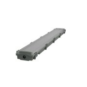 Светильник под светодиодную лампу ДСП 2хG13 AC 220В IP65 665х85х55мм Пластик сквозная проводка для лампы 600мм LITE Gauss