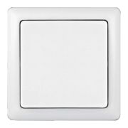 ХИТ Выключатель одноклавишный наружный 250В 6А белый