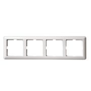 W59 Рамка 4 поста белая