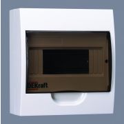 Корпус пластиковый навесной на 8 модулей IP41 ЩРН-П-8