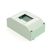 Корпус пластиковый навесной 2-4 модуля IP30 БЕЛЫЙ ЩРН-П-2/4
