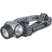 Фонарь светодиодный NPT-H14-3AAA 1Вт COB LED 110лм 20м налобный пластик