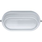 Светильник НПП-60w термостойкий овальный козырек IP54 белый