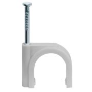 Скоба крепежная круглая с гвоздем d16мм NCR-16-50 (уп.50шт) Navigator 71074